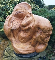 Transition wood carving (womb side)